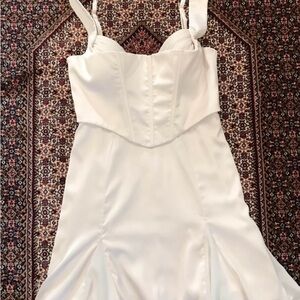 Oh Polly White Mini Dress